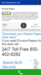 Mobile Screenshot of divorcepapersusa.com
